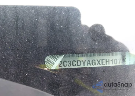 2014 Dodge Challenger Sxt z USA, uszkodzony, nr VIN 2C3CDYAGXEH107477